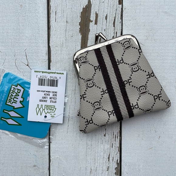 Rare Paul Frank Wallet and Coin Purse Set NWT - Picture 2 of 6